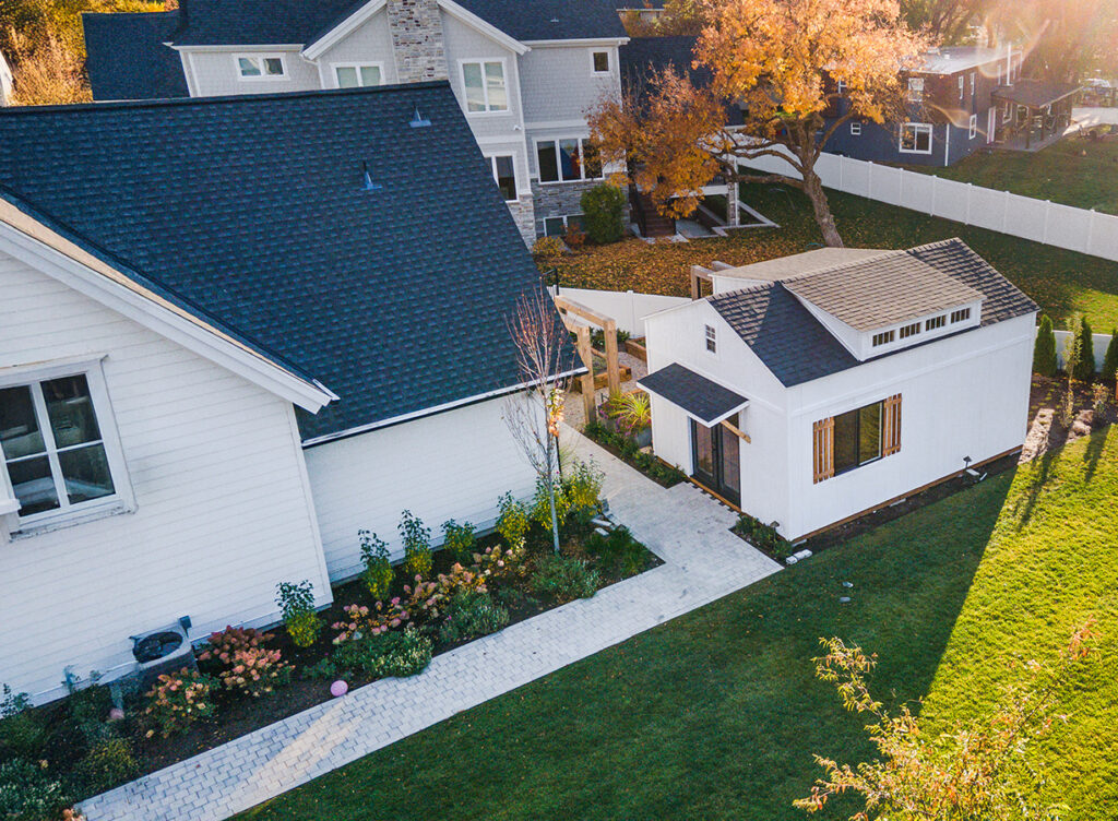 Durable shed by shed builder in South Jordan, UT, customized for a Daybreak backyard