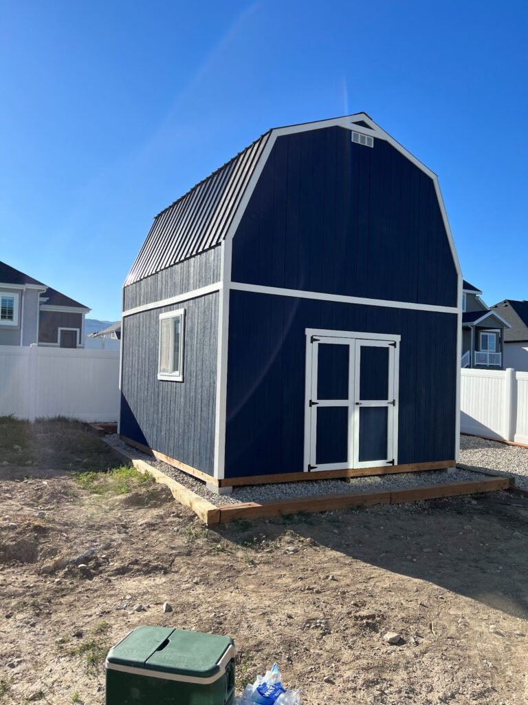 Custom-built shed services in Salt Lake City, UT designed by Solitude Custom Sheds
