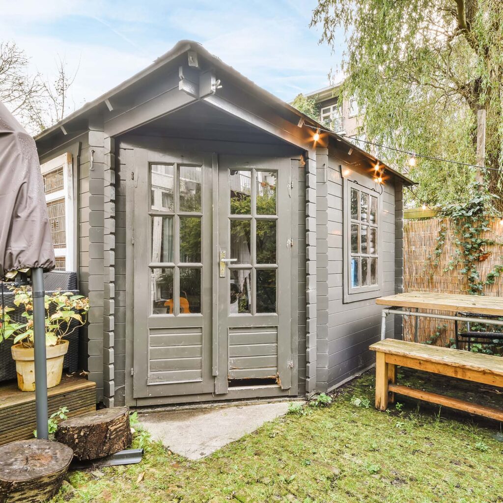 Premium custom shed services in Salt Lake County, UT, by Solitude Custom Sheds team