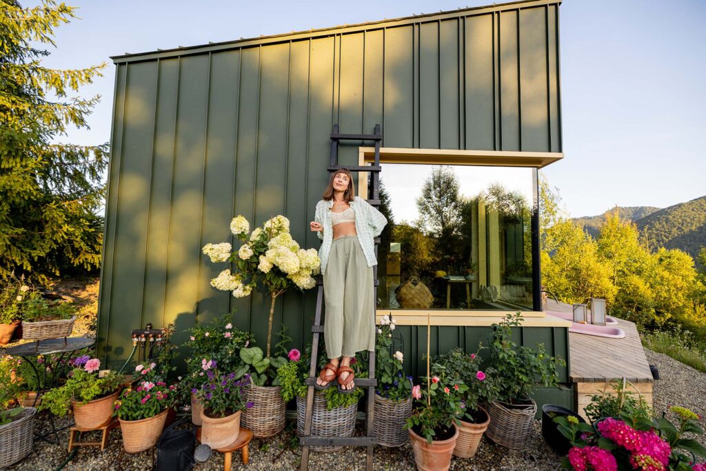 Quality shed services in Sandy, UT designed by Solitude Custom Sheds team
