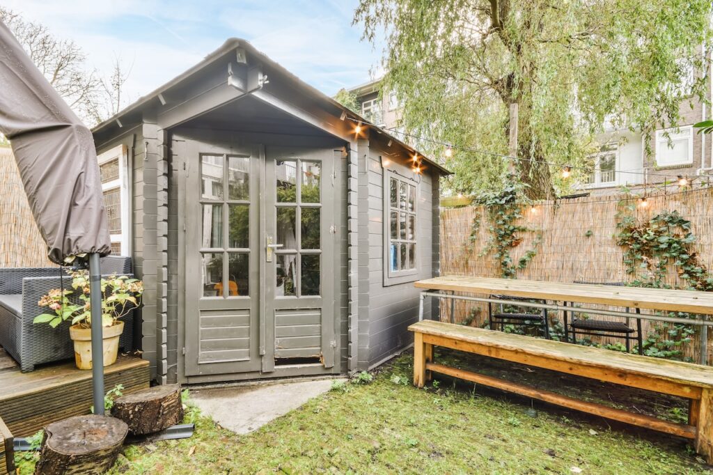 backyard storage shed