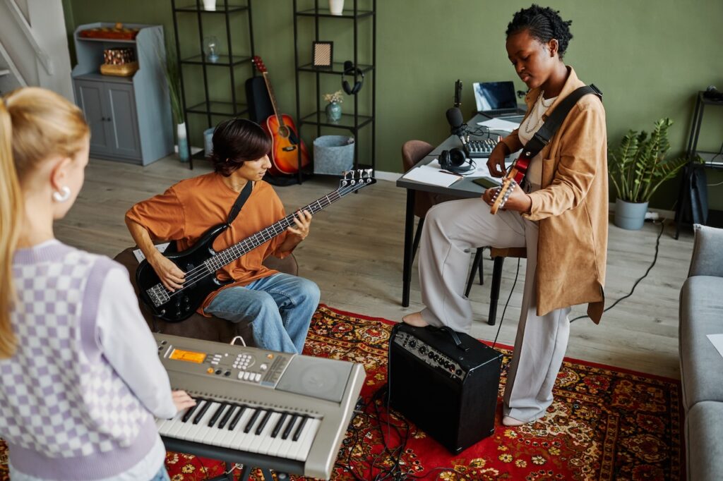 music studio shed