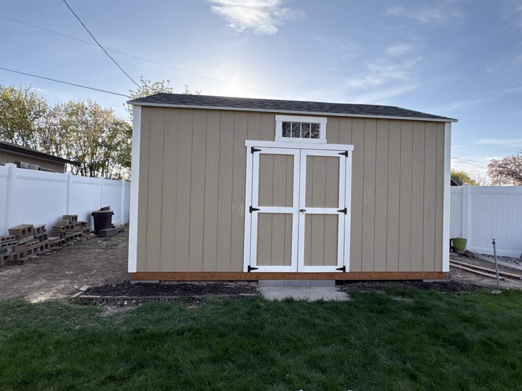 Artistic workspace shed by shed builder near me in Salt Lake City, UT