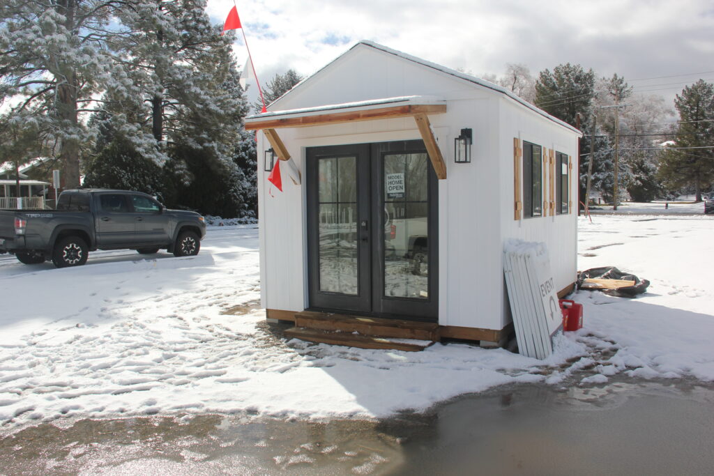 Backyard retreat by shed builder near me in South Jordan, UT