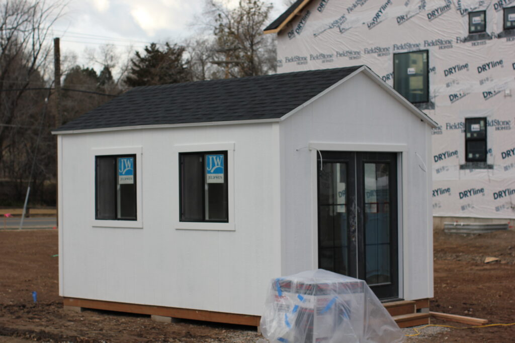 Creative studio shed by shed builder near me in Riverton, UT