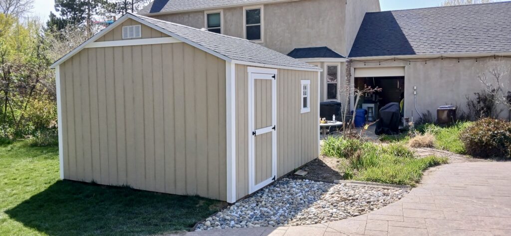 Custom golf shed in Riverton, UT with organized club storage